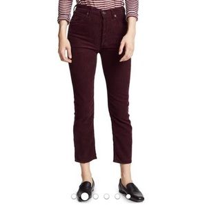 AGOLDE Riley High Rise Corduroy